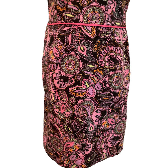 Sigrid Olsen Colorful Cotton Pique Sleeveless Dress 8 - Picture 3 of 6